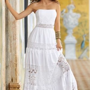 Strapless Maxi Dress